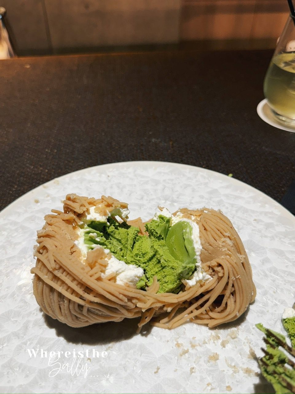 東京美食-麻布十番-Hisaya-Lounge-蒙布朗瀑布-下午茶推薦