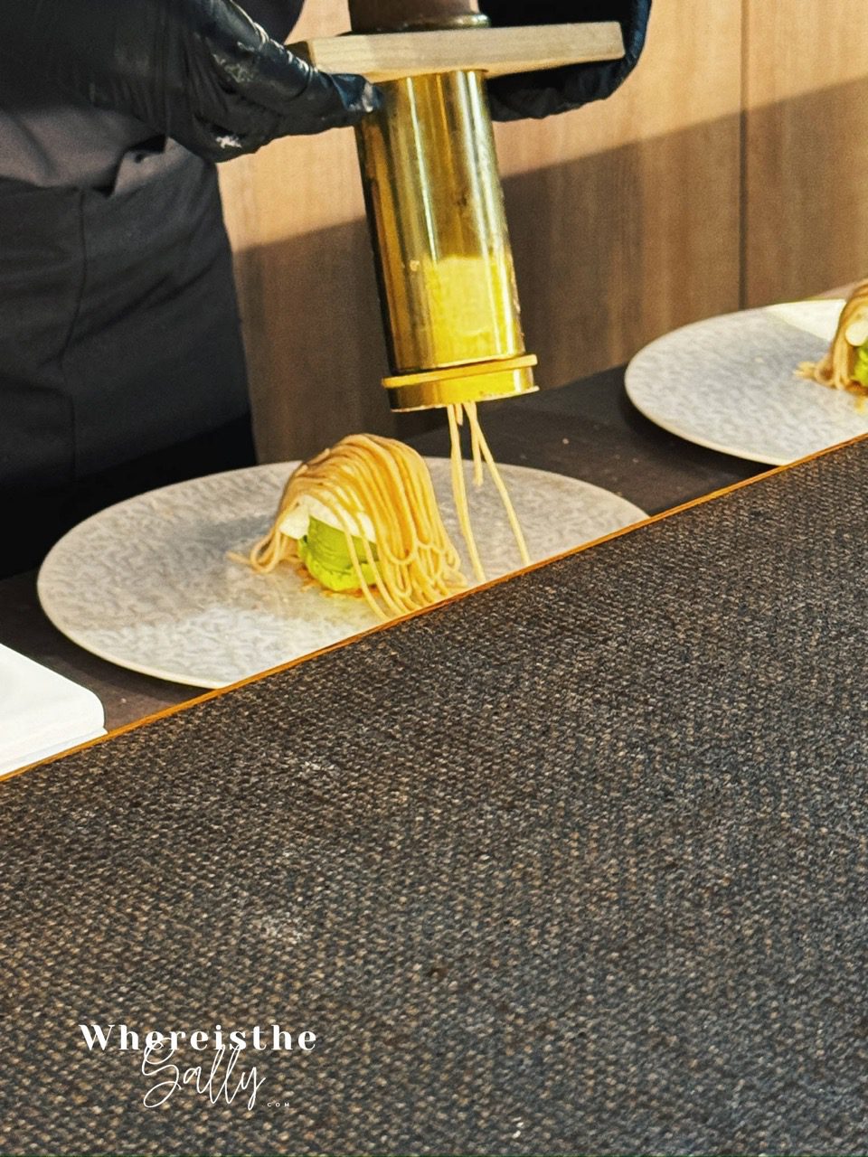 東京美食-麻布十番-Hisaya-Lounge-蒙布朗瀑布-下午茶推薦