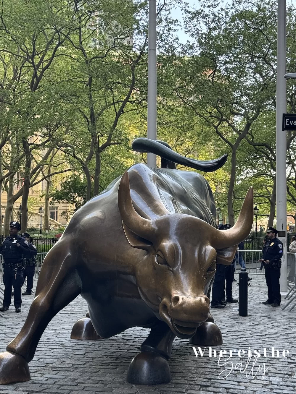 華爾街金牛銅像，紐約自由行必拍地標