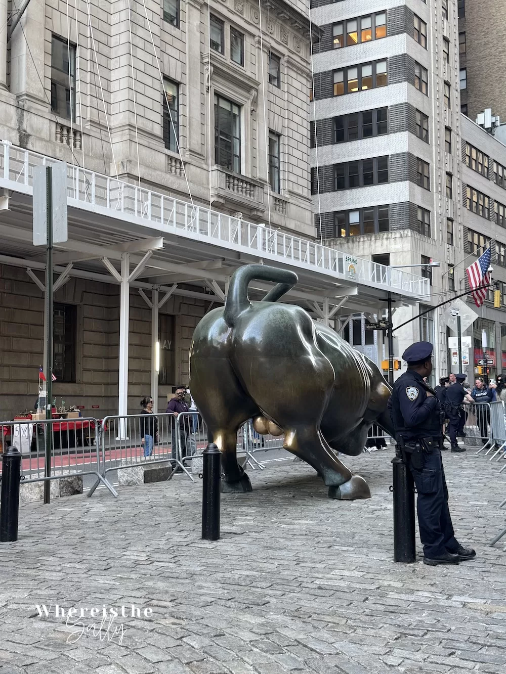 華爾街金牛銅像，紐約自由行必拍地標