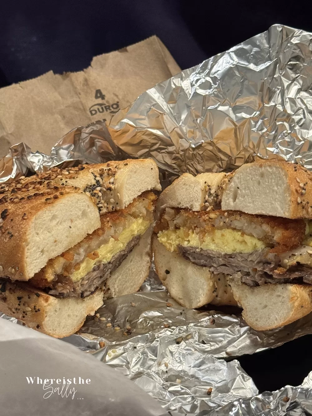 華爾街享用 Liberty Bagels 的貝果早餐，紐約自由行熱門推薦