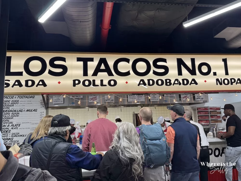 紐約人氣墨西哥餐廳 Los Tacos No.1 店面招牌