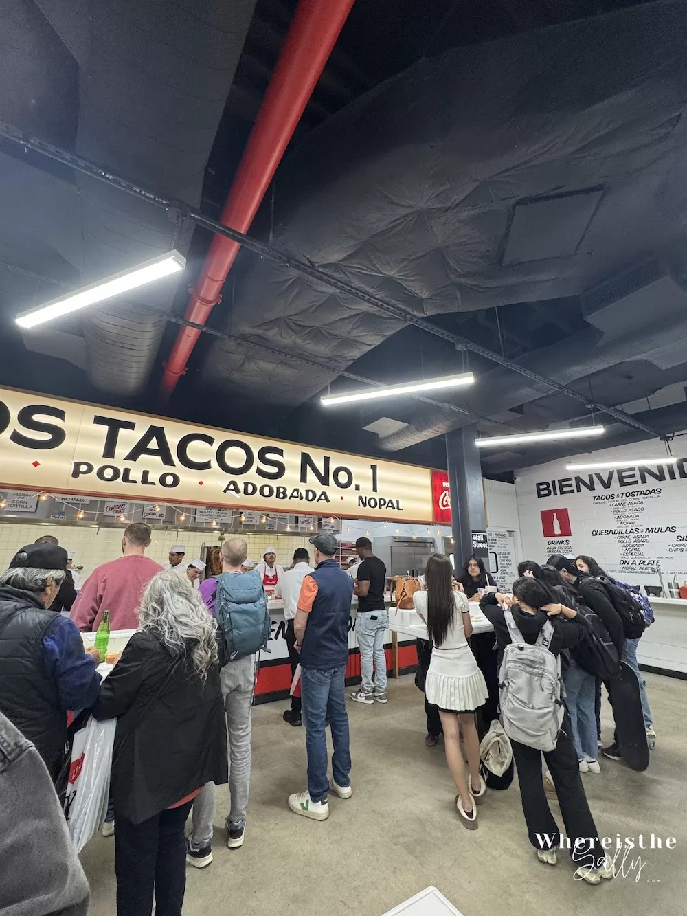 紐約人氣墨西哥餐廳 Los Tacos No.1 店面招牌