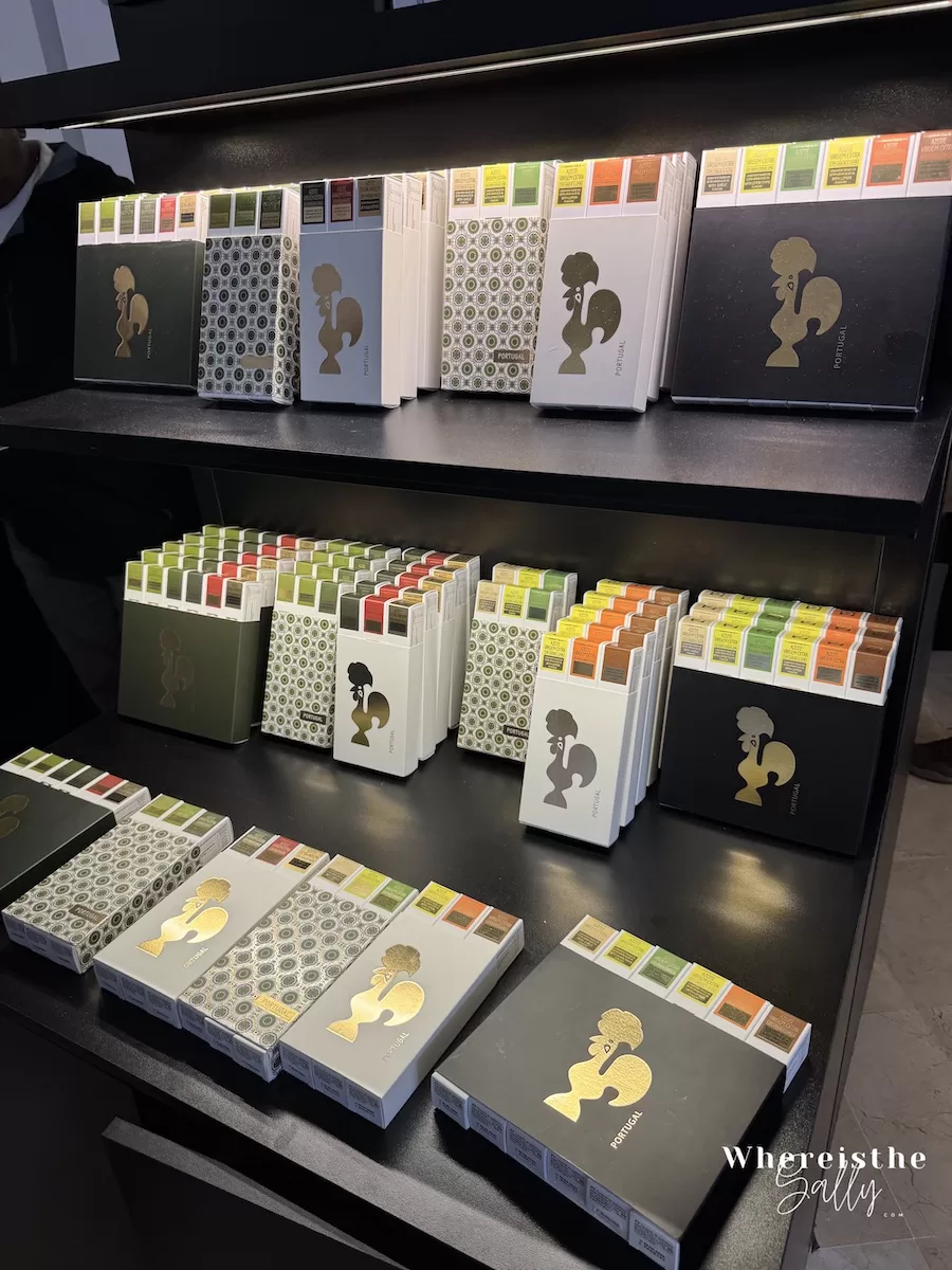 手工製作的果醬與橄欖油，牙膏造型包裝創意十足，是波爾圖必買紀念品