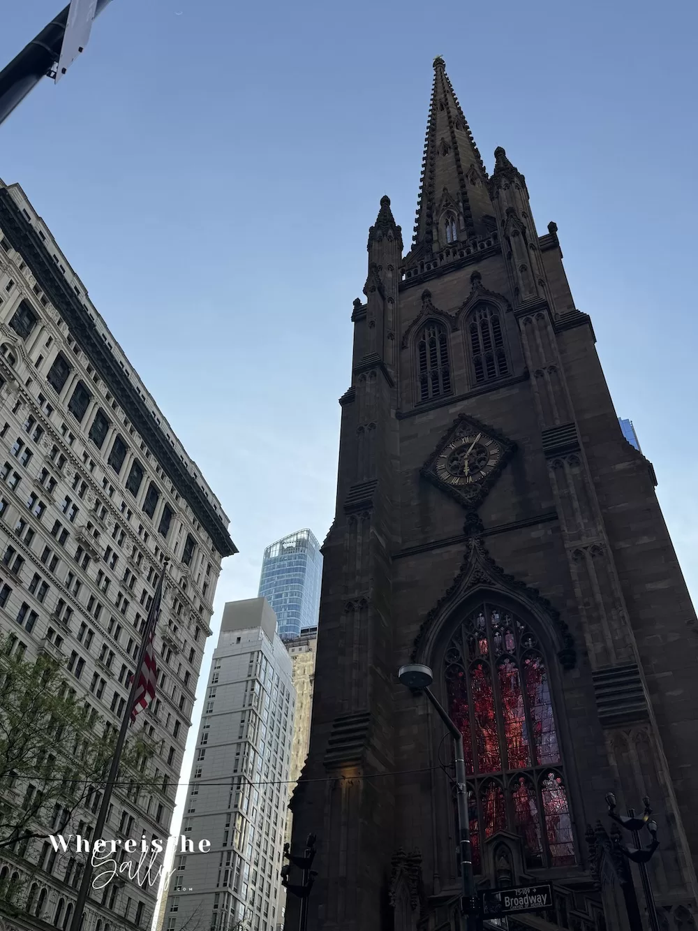 三一教堂 Trinity Church 外觀與尖塔建築