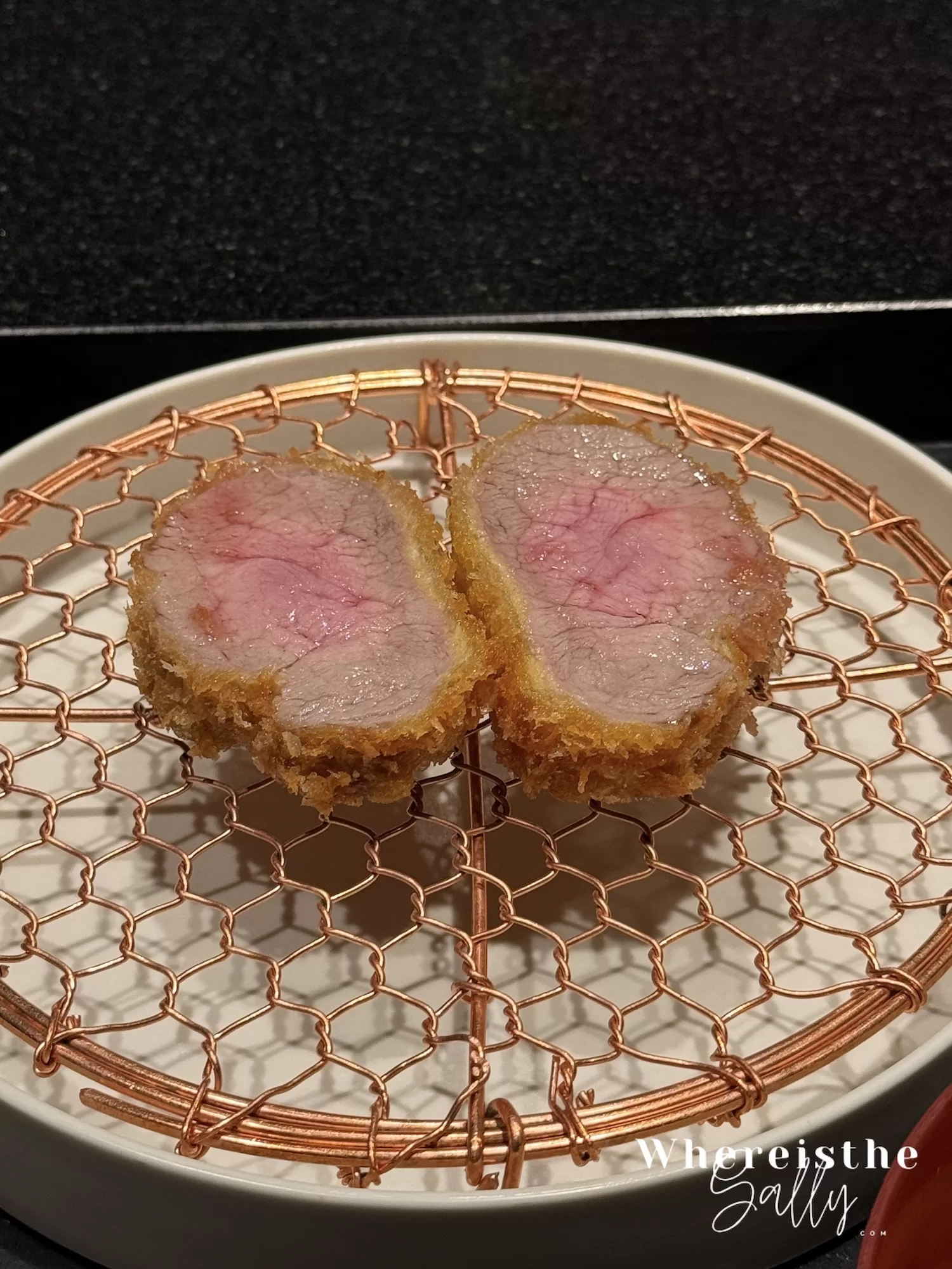 東京銀座美食 銀座かつかみ 招牌炸豬排 外酥內嫩多汁