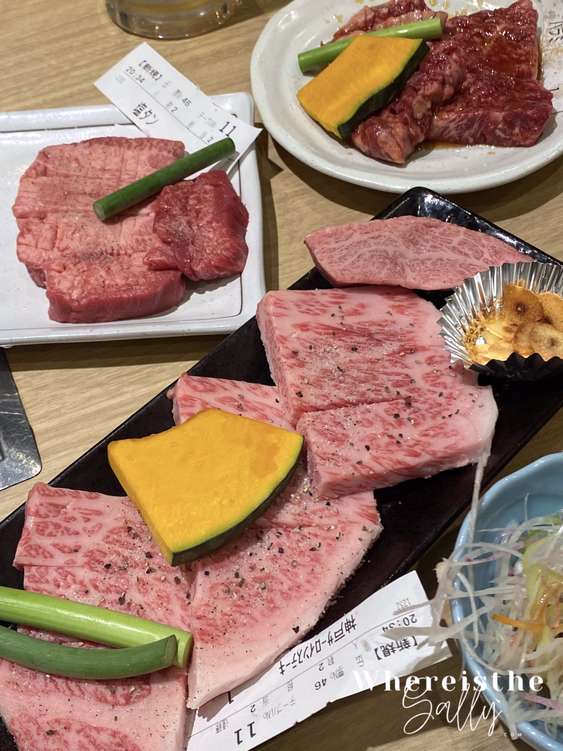 大阪心齋橋板前燒肉一斗-松阪牛沙朗牛排實拍